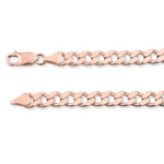 9ct Rose Gold - Cuban Link - Chain Extender