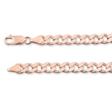 9ct Rose Gold - Cuban Link - Necklace Chain