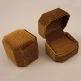 Caramel Brown - Double Ring Box