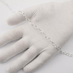 925 Sterling Silver - Heart - Chain Roll