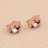 9ct Rose Gold - Floral Butterflies