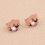 18ct Rose Gold - Floral Butterflies