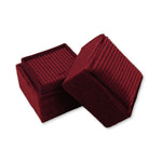 Maroon - Square Ring Box