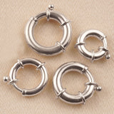 925 Sterling Silver - Stor Spring Ring