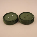 Olive Green - Round Earring Box