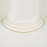 9ct Yellow Gold - Oval Belcher - Necklace Chain