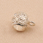 925 Sterling Silver Blommor - Filigran borgen