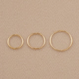 9ct Yellow Gold - Sleeper Earrings