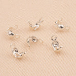 925 Sterling Silver - Jump Ring Crimp Beads