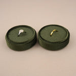 Olive Green - Round Bracelet Box