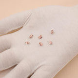 18ct Rose Gold - Floral Butterflies