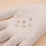 9ct Rose Gold - Floral Butterflies