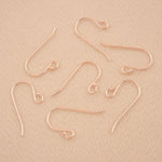 9ct Rose Gold - Ball Tip Ear Hooks