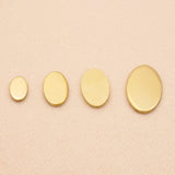 9ct Yellow Gold - Oval Stamping Blank