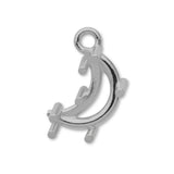 950 Platinum - Crescent Prong Setting