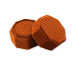 Orange Amber - Octagon Ring Box