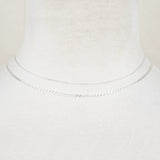 925 Sterling Silver - Long Curb - Necklace Chain