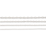 925 Sterling Silber – Belcher – Halskette