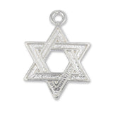 925 Sterling Silver - Heritage Star of David Charm