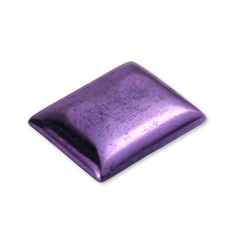 18ct Purple Gold - Rectangle Cabochon