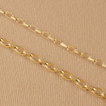 9ct Yellow Gold - Belcher Box - Bracelet Chain