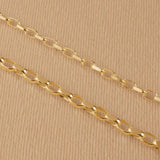 9ct Yellow Gold - Belcher Box - Bracelet Chain