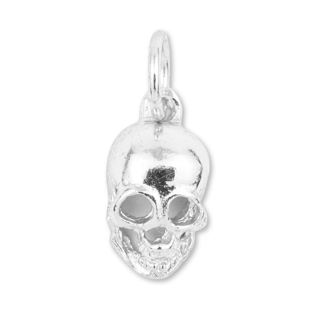 940 Argentium Silver - Classic Skull Charm