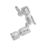 18ct White Gold - Christmas Bon Bon Charm