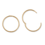 9ct Yellow Gold - Sleeper Earrings