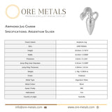 940 Argentium Silver - Amphora Jug Charm