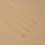 9ct Yellow Gold - Cable - Chain Roll