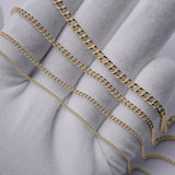 9ct Yellow Gold - Curb - Necklace Chain