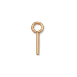 18ct Yellow Gold - Closed Eye Head Pins