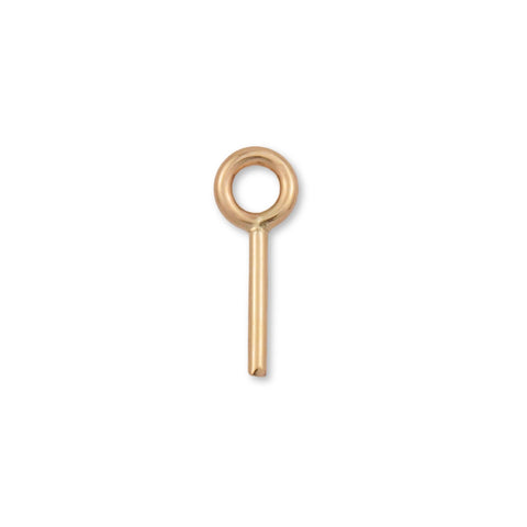 18ct Yellow Gold - Closed Eye Head Pins