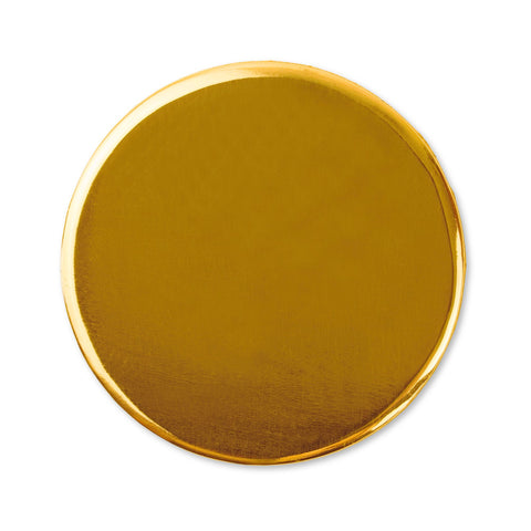 9ct Yellow Gold - Round Stamping Blank