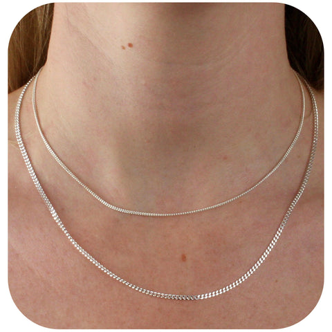 925 Sterling Silver - Cuban Link - Necklace Chain