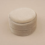 Cream - Round Necklace Box