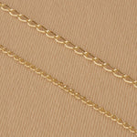 9ct Yellow Gold - Long Curb - Necklace Chain