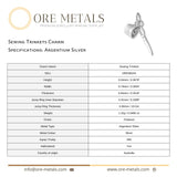 940 Argentium Silver - Sewing Trinkets Charm