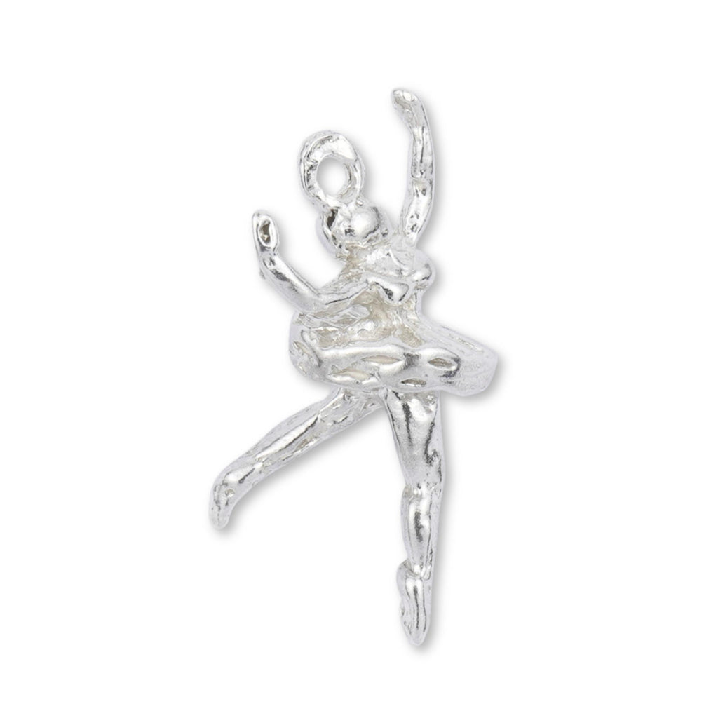 999 Pure Silver - Ballet Dancer Charm