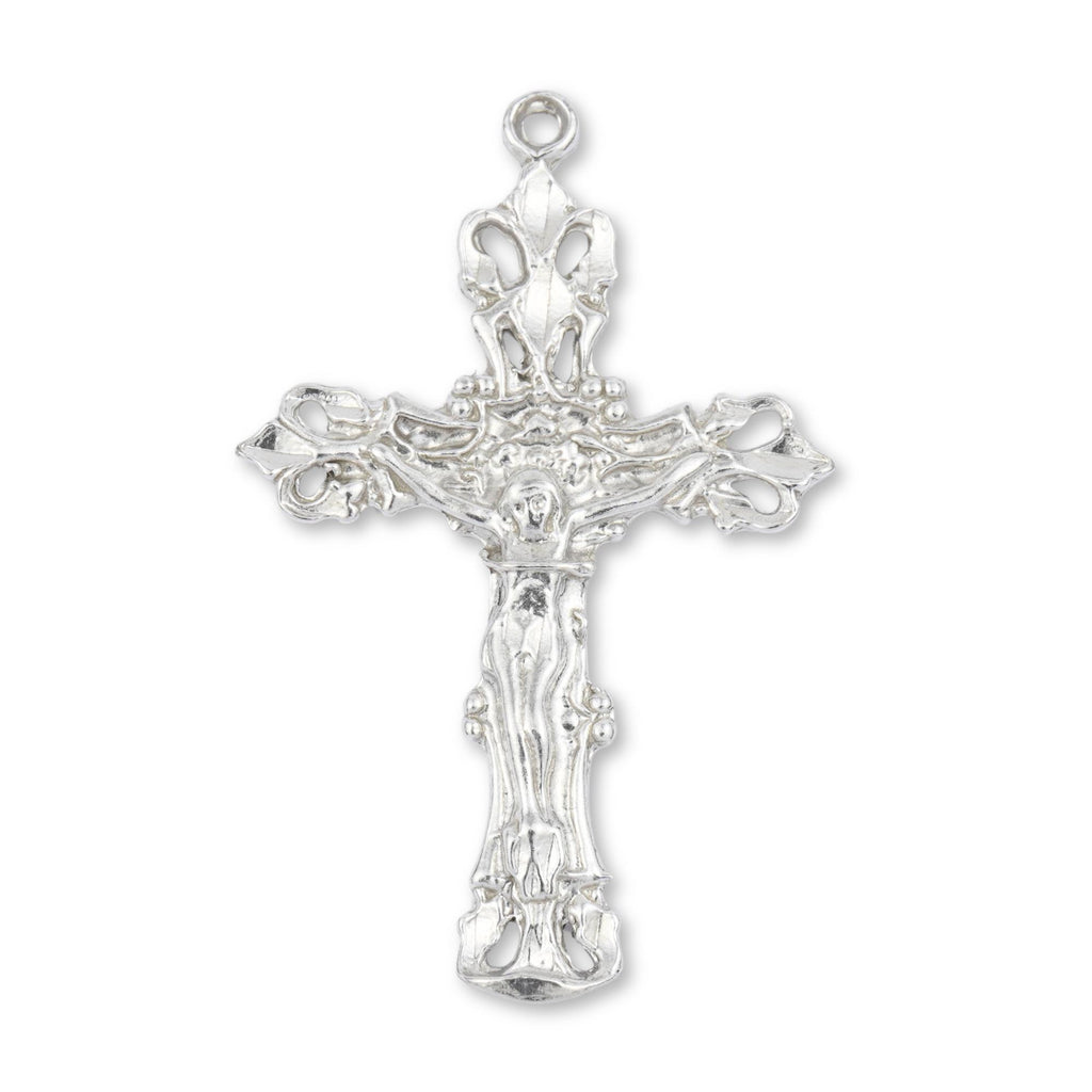 940 Argentium Silver - Regal Crucifix Charm