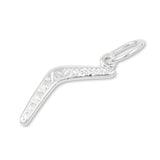 999 Pure Silver - Classic Boomerang Charm