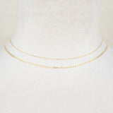 9ct Yellow Gold - Long Curb - Necklace Chain