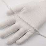 925 Sterling Silver - Byzantine - Bracelet Chain