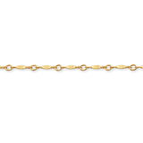 14ct Gold Filled - Figaro Bar - Chain Extender