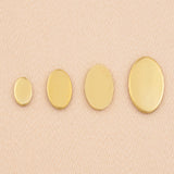 9ct Yellow Gold - Oval Stamping Blank