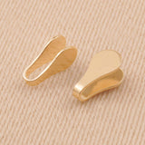 9ct Yellow Gold - Flat End Cap