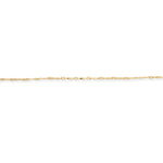 14ct Gold Filled - Figaro Bar - Chain Roll