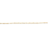 14ct Gold Filled - Figaro Bar - Bracelet Chain