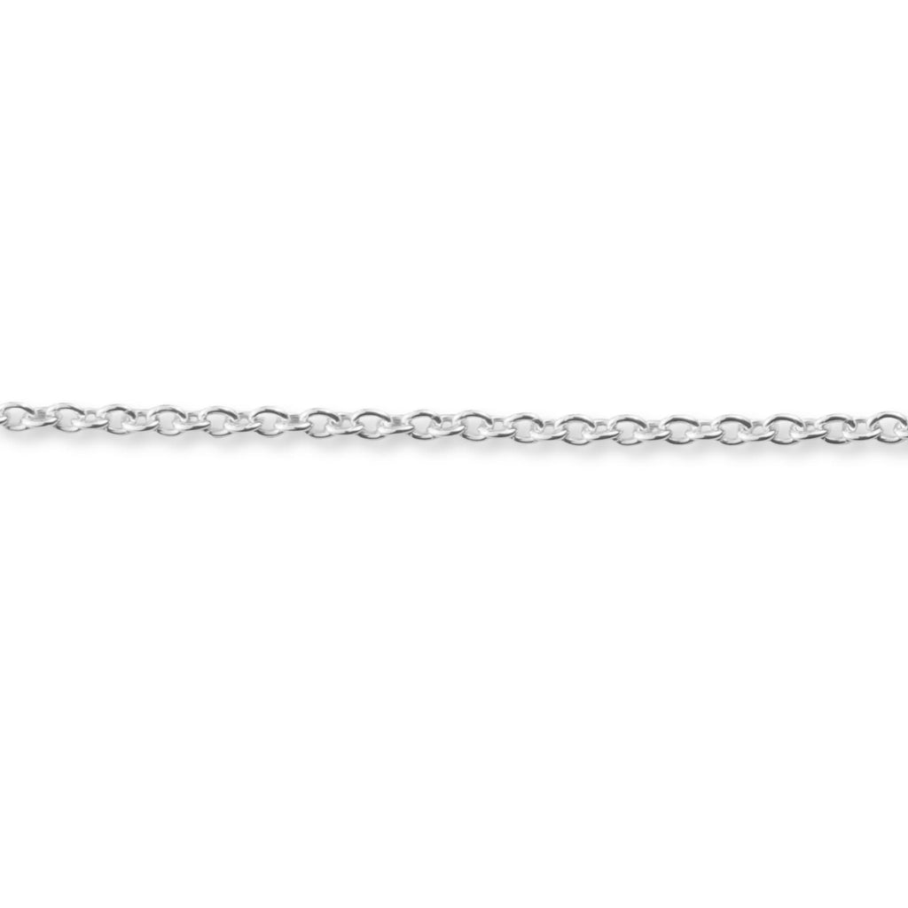 925 Sterling Silver - Adjustable Cable - Necklace Chain